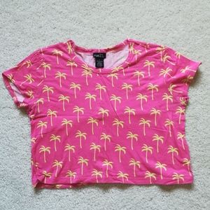 Rue 21 Palm Tree Crop Top